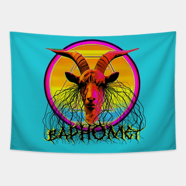 Baphomet 4 Tapestry by Tirsatns Stuff