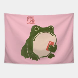 Ugh Matsumoto Hoji Frog Art Print Tapestry