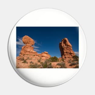 Balanced Rock and Friend, Arches National Park Pin