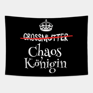 Grossmutter Chaoskönigin Lustiges Geschenk Tapestry