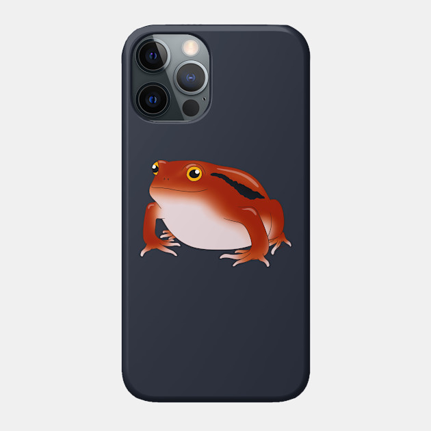 Tomato Frog Smiling - Tomato Frog - Phone Case