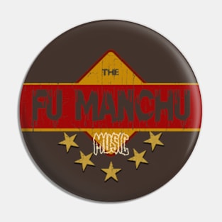 fuu manchu - vintage Pin