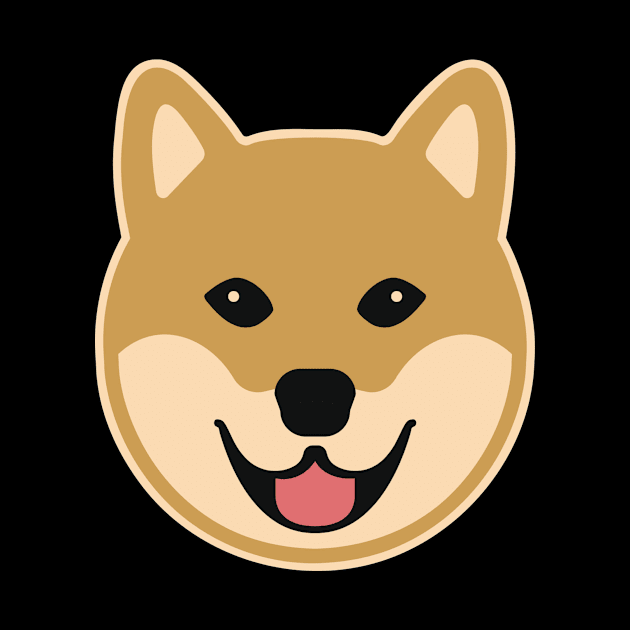 Shiba comic head by Designzz