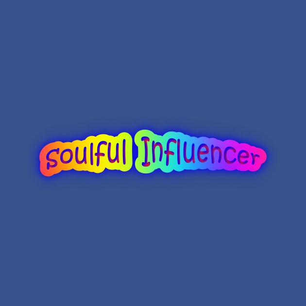 Soulful Influencer Neon Retro Rainbow by Creative Creation