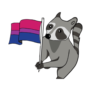 Bisexual Pride Racoon T-Shirt