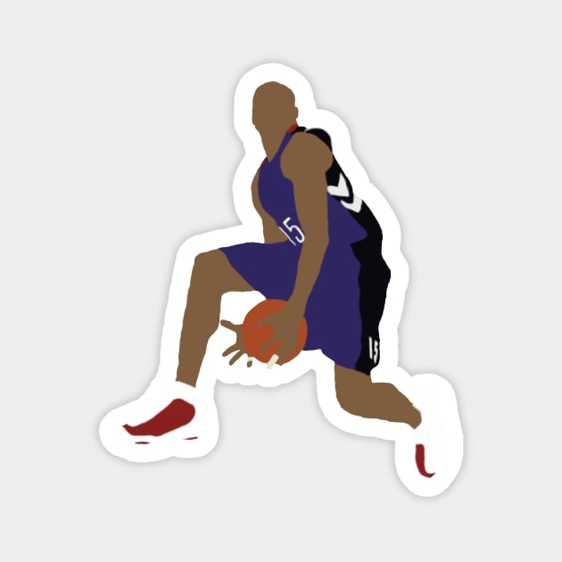 Vince Carter Through The Legs Dunk Magnet by xRatTrapTeesx