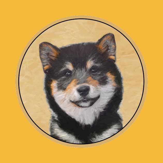 Shiba Inu (Black and Tan) by Alpen Designs