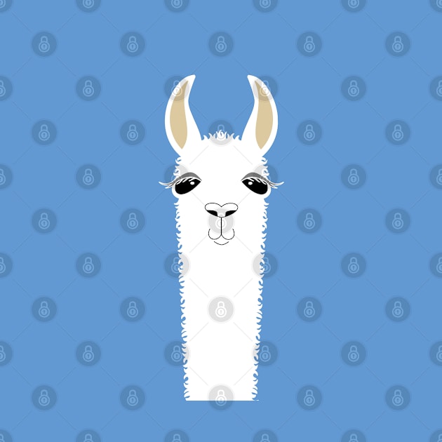 Llama Portrait #4 by JeanGregoryEvans1