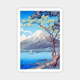 Mount Fuji from Lake Yamanaka 1936, Takahashi Shōtei Magnet