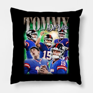 VINTAGE TOUCHDOWN DEVITO FOOTBALL Pillow