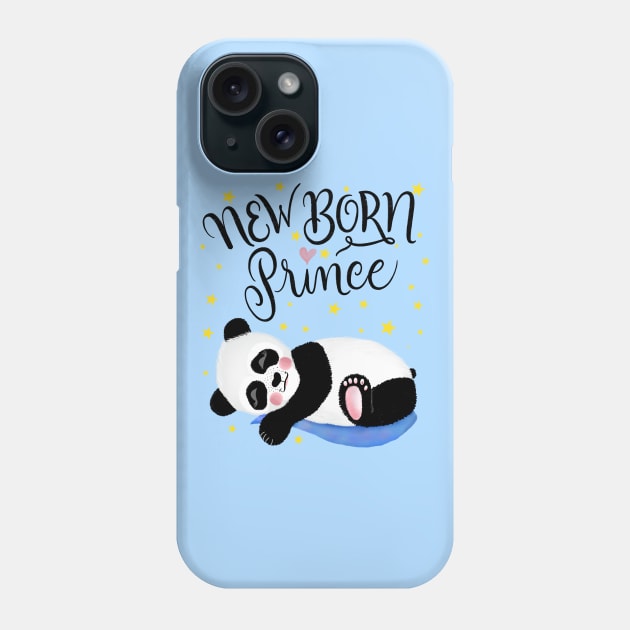 Baby Panda for boys Phone Case by CalliLetters