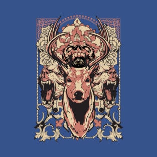 Deer Hunter Vector T-Shirt