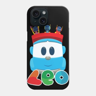 Leo the Truck and Robots Phone Case