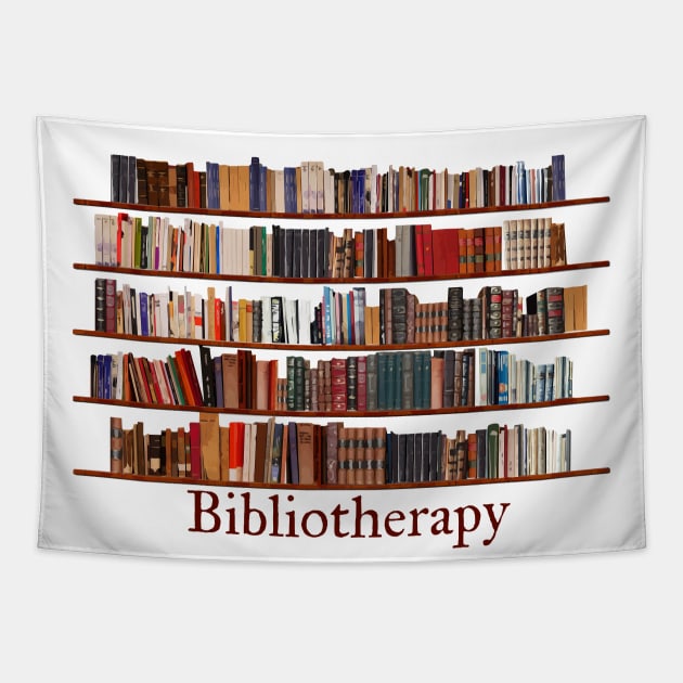 Bibliotherapy Tapestry by candhdesigns