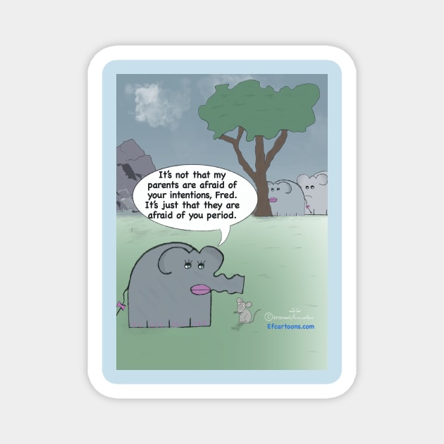 Enormously Funny Cartoons Dating Issues Magnet by Enormously Funny Cartoons