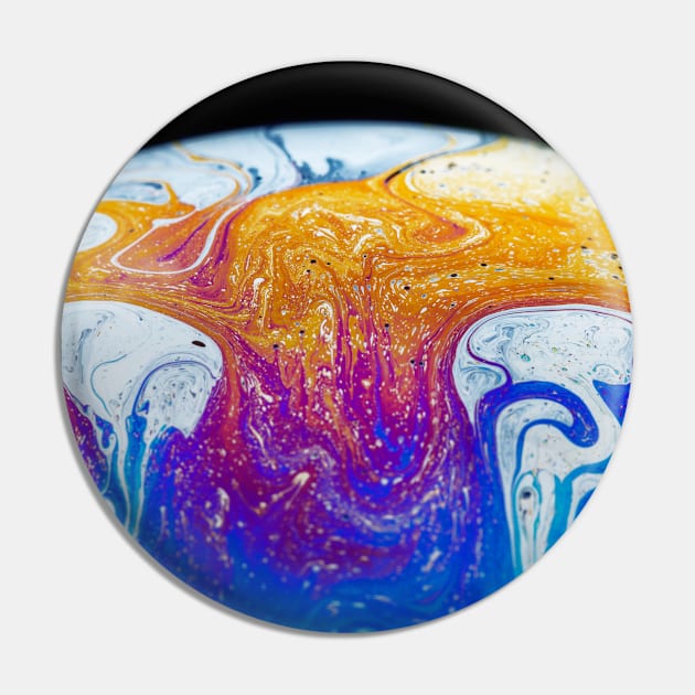 Soap Bubble Close Up Pin by philippemx