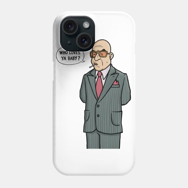 Kojak Phone Case by CarlBatterbee