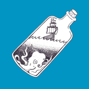 Ship in a bottle T-Shirt