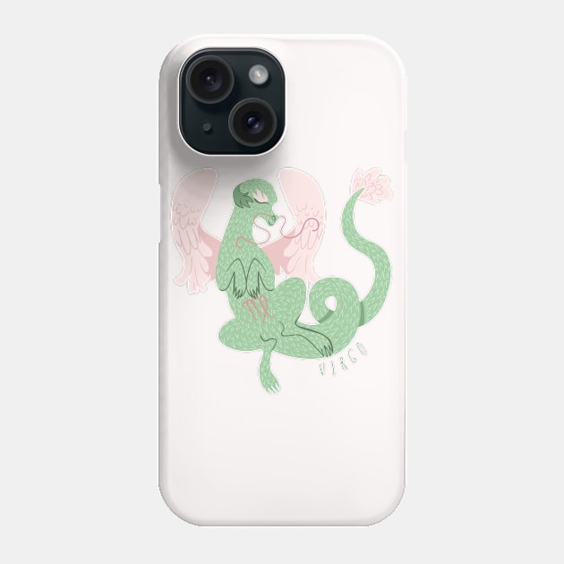 Virgo Dragon Phone Case by LexaStrong