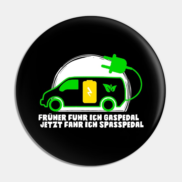 Electric Car E-car Driver Pin by swissles