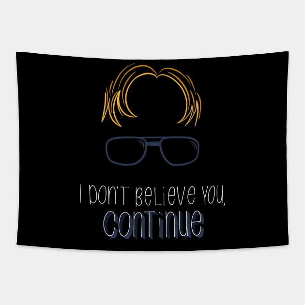 Dwight Schrute Quote Tapestry by KlioStudio