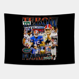 Tim Tebow College Vintage Bootleg Tapestry