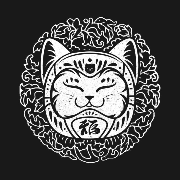 Daruma cats by Eoli Studio