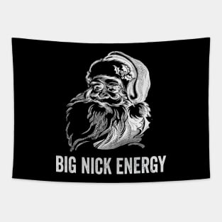 big-nick-energy-black Tapestry