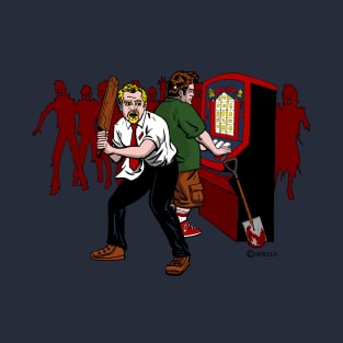 Shaun and Ed and the Undead T-Shirt