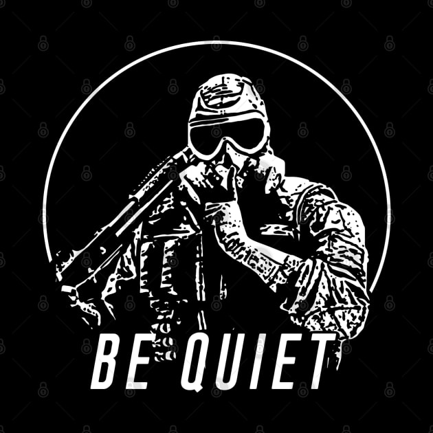 Be quiet by Lolebomb