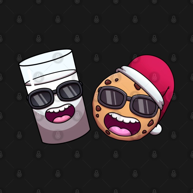 Cool Christmas Milk And Cookie by TheMaskedTooner