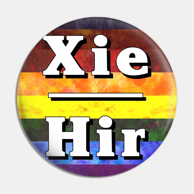 Xie-Hir Pronouns: Inclusive Pin by Tiger Torre