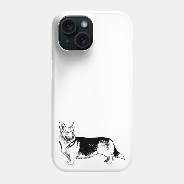 corgi pembroke Phone Case by VicaVeresk