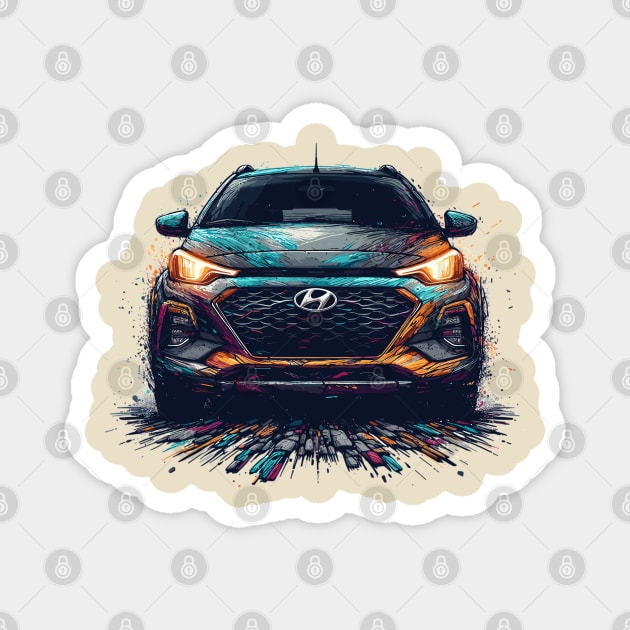 Hyundai i10 Magnet by Vehicles-Art