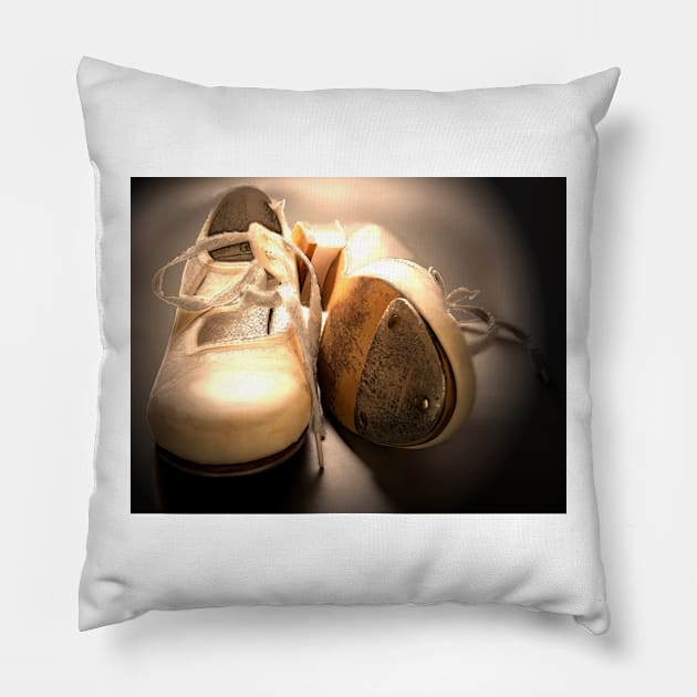 Tap Shoes Pillow by Nigdaw