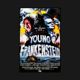 Young Frankenstein - Vintage Movie Poster of the 1974 Comedy Horror Film T-Shirt