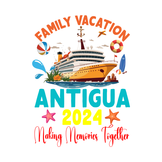 Family Vacation Antigua 2024 Family Matching Group Summer by Spit in my face PODCAST