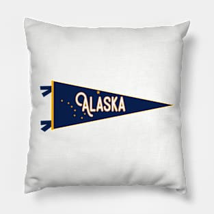 Alaska Flag Pennant Pillow