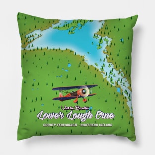 lower lough erne County Fermanagh - Northern Ireland Pillow