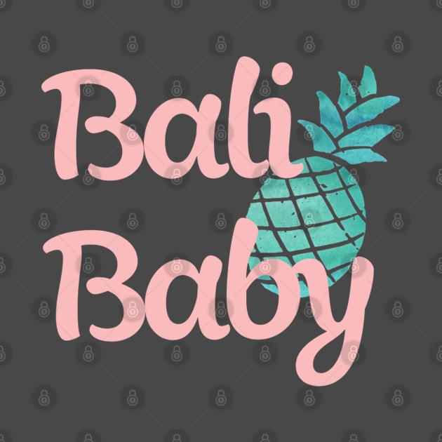 Bali Baby (pink) | Pineapple Design by ABcreative