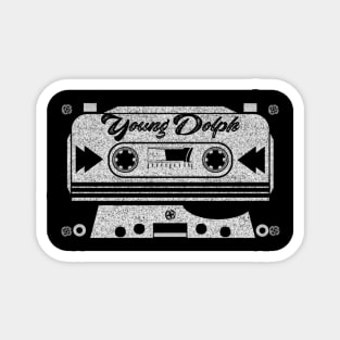 young dolph cassette Magnet