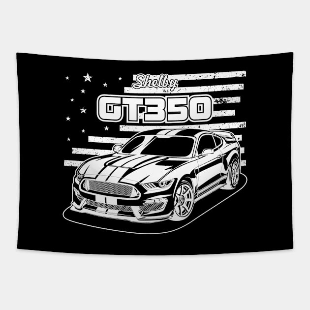 Shelby GT350 Tapestry by WINdesign