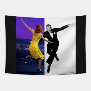 Emma Stone and Fred Astaire Tapestry