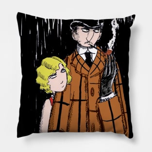 Black Widow and the Detective Inspector Pillow