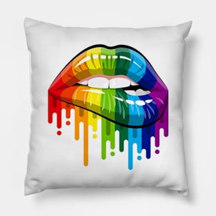 Pride Lips Pillow