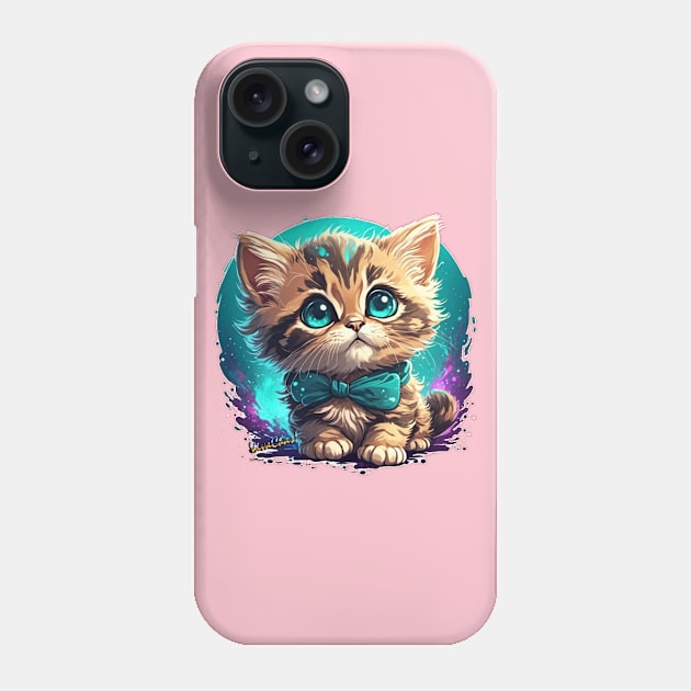 Tabby Kitty T-Shirt VivaChas Phone Case by vivachas