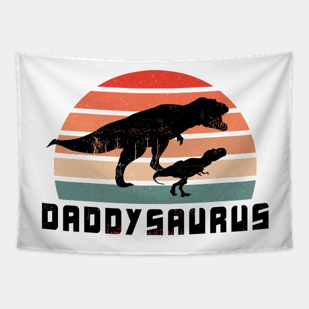 Daddysaurus Tapestry by Nikamii