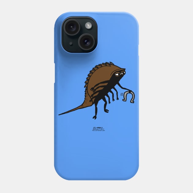 Horseshoe Crab with a Horse Shoe Phone Case by OutToLunch