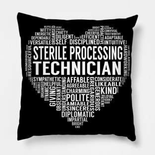 Sterile Processing Technician Heart Pillow