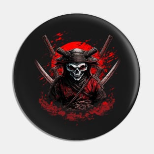 The Blackened Samurai Pin